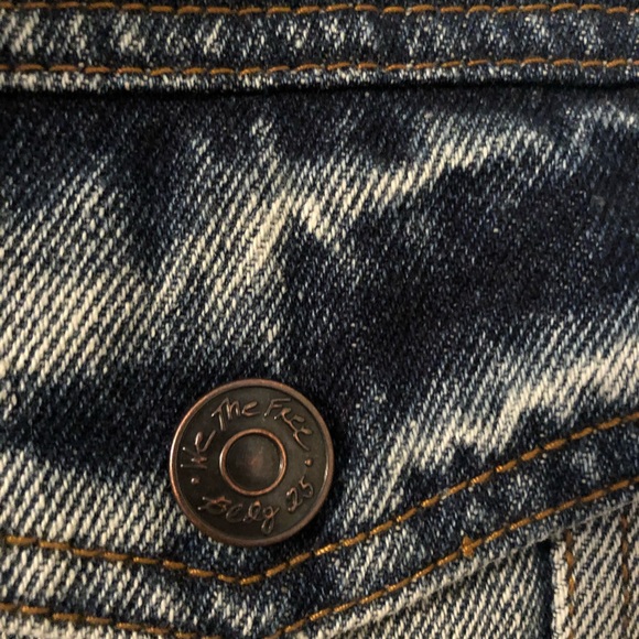 Free People Oversized Denim Jacket - Picture 3 of 3